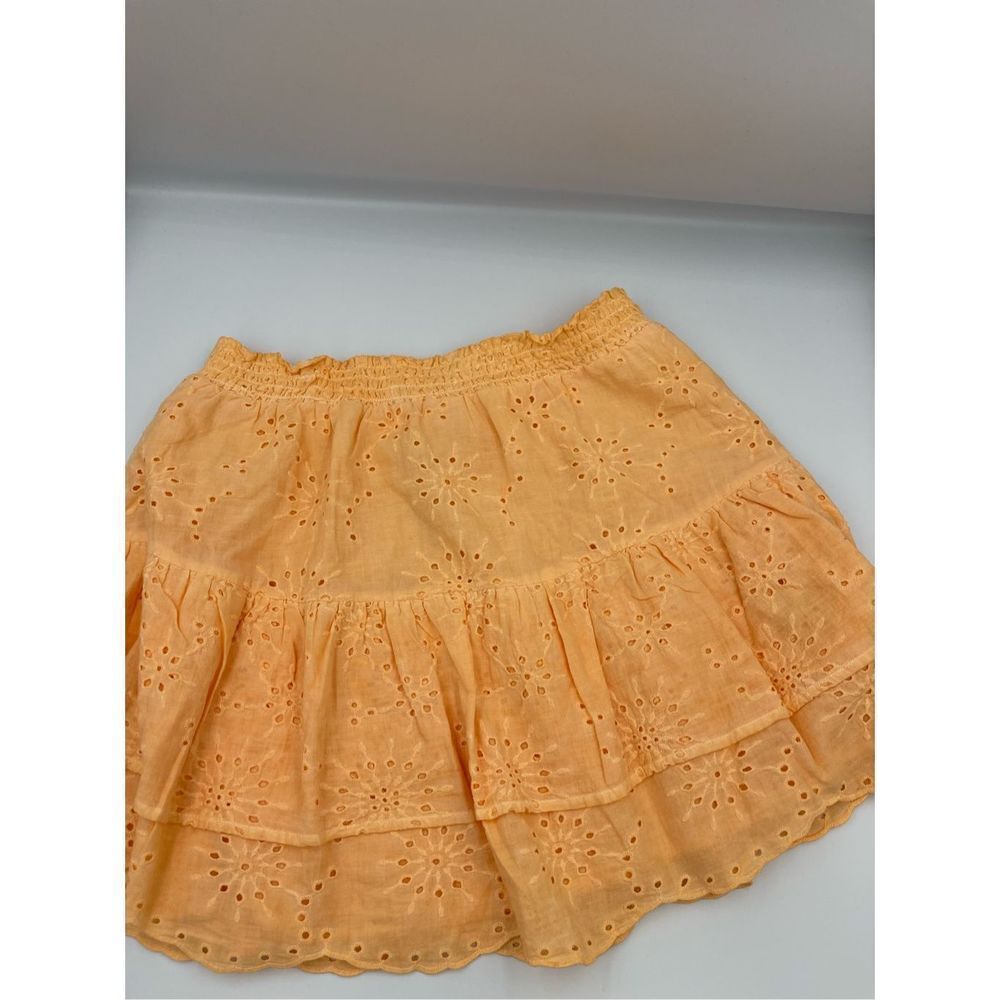 BB Dakota Orange Skirt - Large